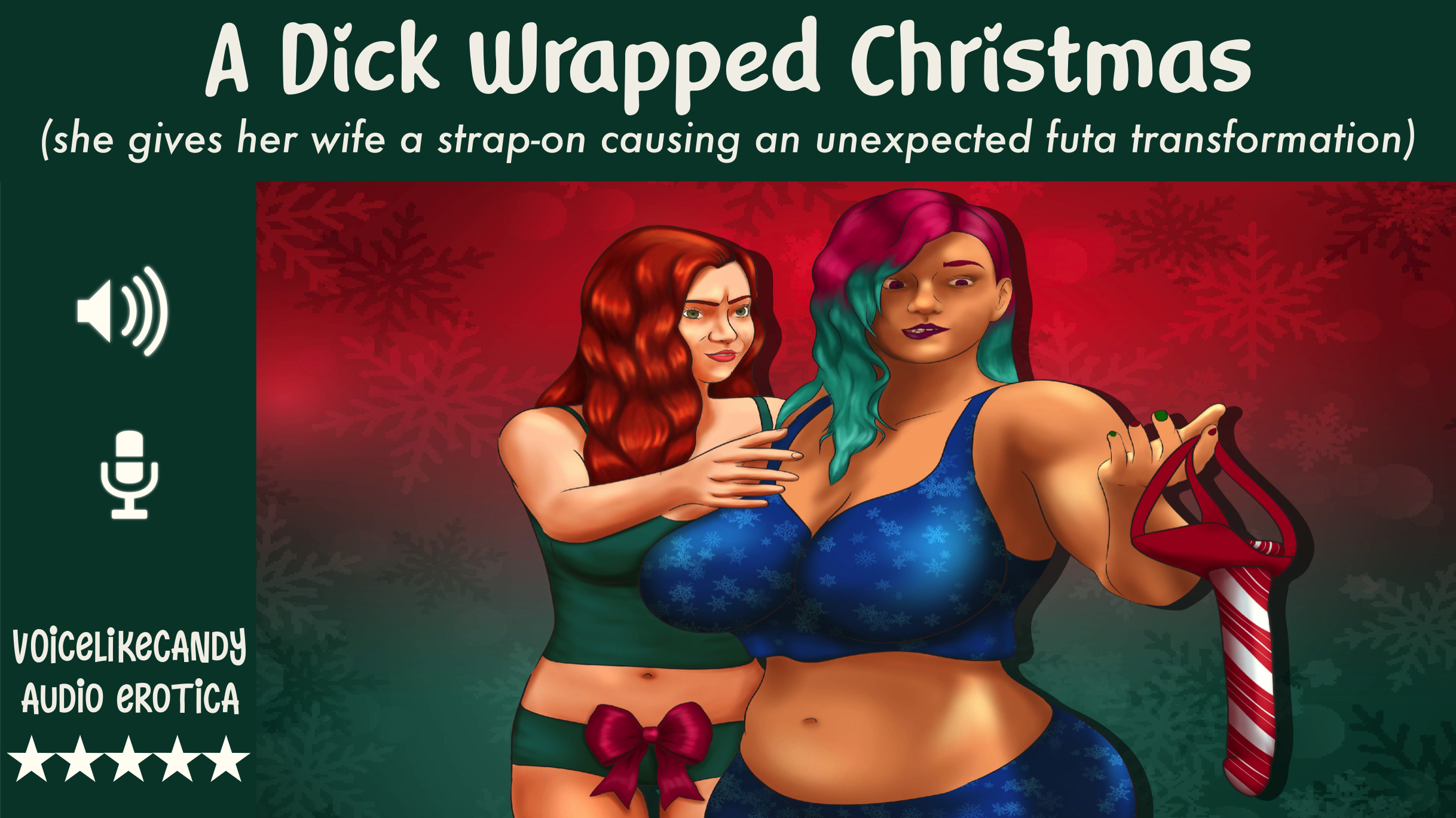 414-Dick Wrapped Christmas